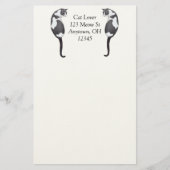  Tuxedo Katten Briefpapier (Voorkant)