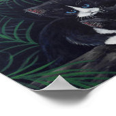 Tuxedo-katten Schilderen door Darie Poster (Hoek)