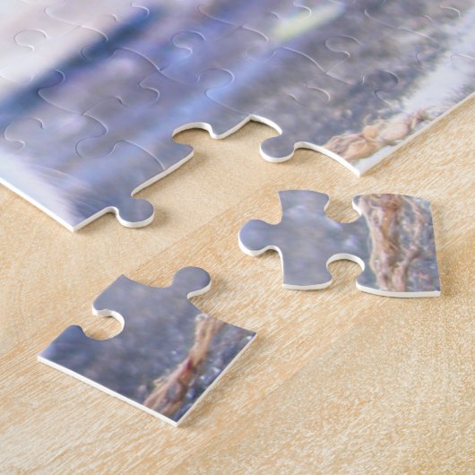 tuxedo kattenpuzzel legpuzzel (Zijkant)