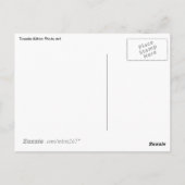 Tuxedo Kitten Briefkaart voor fotokunst (Achterkant)