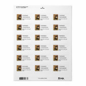 Tuxedo Kitten Etiket (Full Sheet)