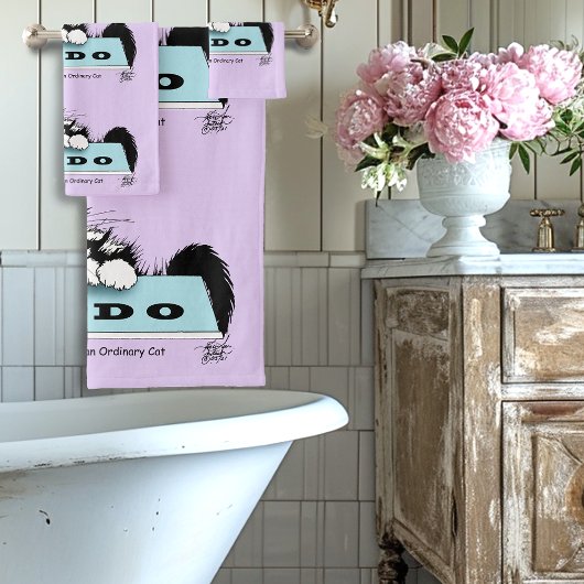 Tuxedo Kitten Hondenkom Bad Handdoek