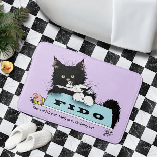 Tuxedo Kitten Hondenkom Badmat