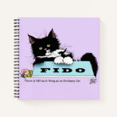 Tuxedo Kitten Hondenkom Notitieboek (Voorkant)