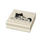 Tuxedo Kitten Hondenkom Rubberstempel (Stempel)