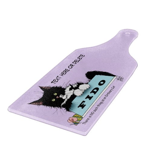 Tuxedo Kitten Hondenkom Snijplank (Hoek)