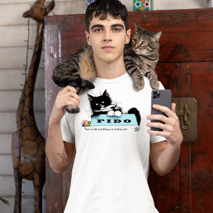 Tuxedo Kitten Hondenkom T-shirt