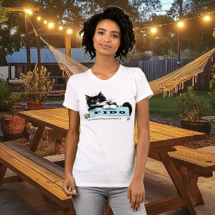 Tuxedo Kitten Hondenkom T-shirt