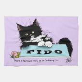 Tuxedo Kitten Hondenkom Theedoek (Horizontaal)