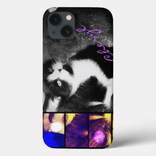 Tuxedo Kitten Photo Art iPad-draagtas *Persoonlijk Case-Mate iPhone Case