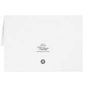 Tuxedo Kitten Tinsel en Lichten Hartelijk dank (Achterkant Horizontaal)