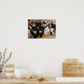 Tuxedo Kittens Poster (Keuken)