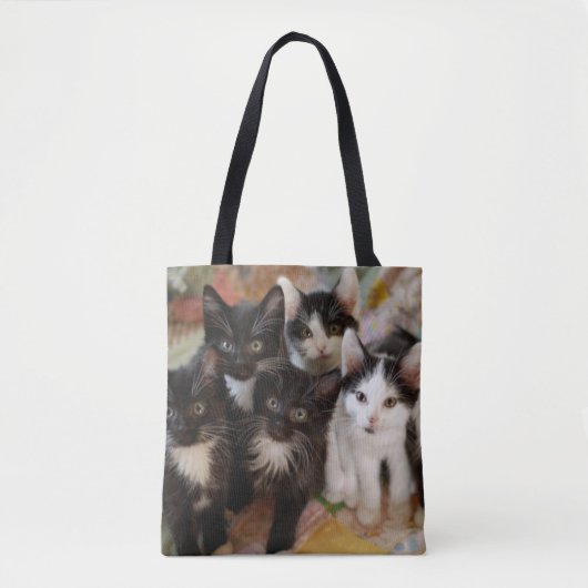 Tuxedo Kittens Tote Bag (Voorkant)