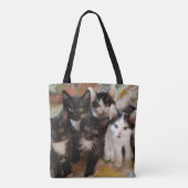 Tuxedo Kittens Tote Bag (Achterkant)