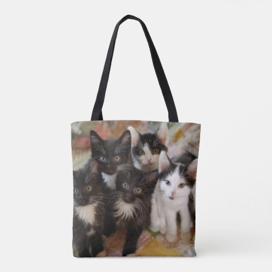 Tuxedo Kittens Tote Bag (Achterkant)