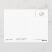 Tuxedo Kitty Cat op Roze Briefkaart (Achterkant)