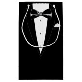 Tuxedo Klein Cadeauzakje (Achterkant)