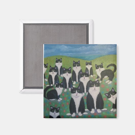 Tuxedo-knooppunt Magneet (Voorkant / Achterkant)