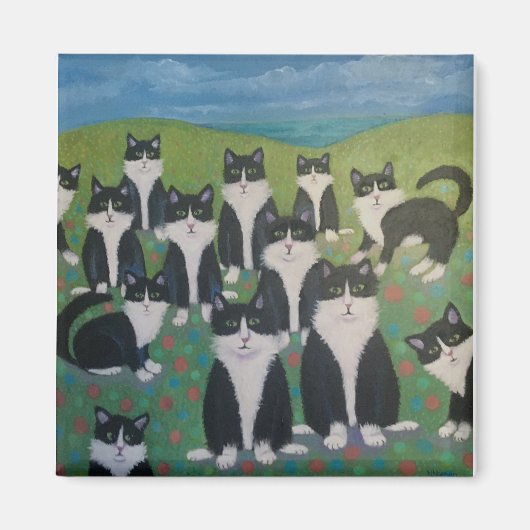 Tuxedo-knooppunt Magneet (Voorkant)