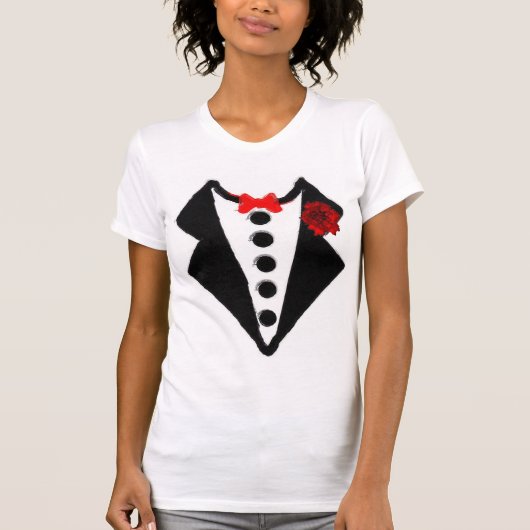 Tuxedo LoveBlush T-shirt (Voorkant)