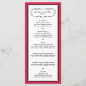 Tuxedo Menu in het klassieke rood (Voorkant)
