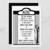 Tuxedo - Menu (Ontgrendeld) Kaart (Voorkant / Achterkant)