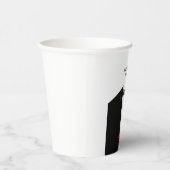 Tuxedo met aangepaste koppapierbekertjes papieren bekers (Rechts)
