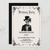 Tuxedo met doodshoofd kaart (Voorkant / Achterkant)