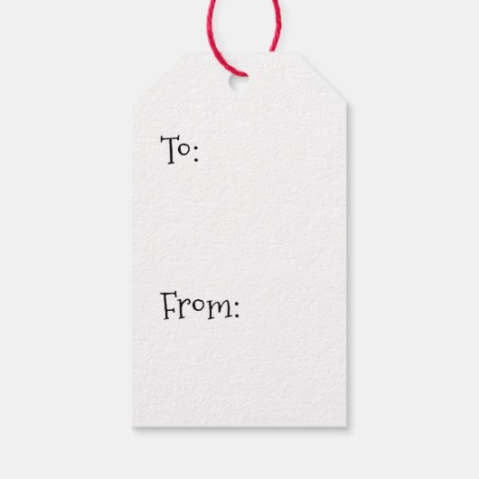 Tuxedo met kerstmis cadeaulabel (Achterkant)