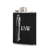 Tuxedo - Monogrammen Heupfles (Links)