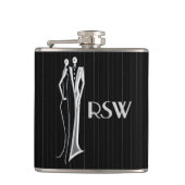 Tuxedo - Monogrammen Heupfles (Voorkant)