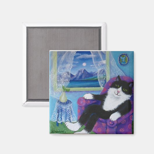 Tuxedo nacht magneet (Voorkant / Achterkant)