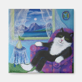 Tuxedo nacht magneet