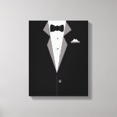 Tuxedo pak Art Canvas Print (Voorkant)