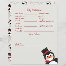 Tuxedo Penguin Baby shower RAADPLEGINGEN EN ADVIES