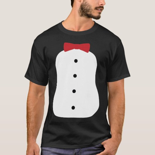 Tuxedo Penguin Costume T-shirt (Voorkant)