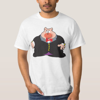 Tuxedo Pig T-shirt