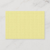 Tuxedo Place Card Plaatskaartje (Achterkant)