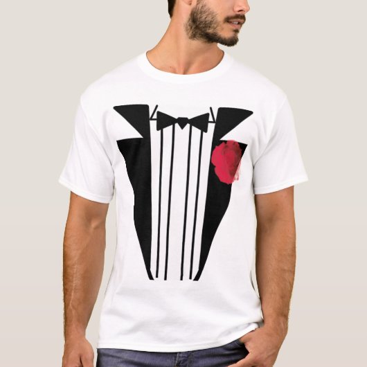 Tuxedo Power T-shirt (Voorkant)