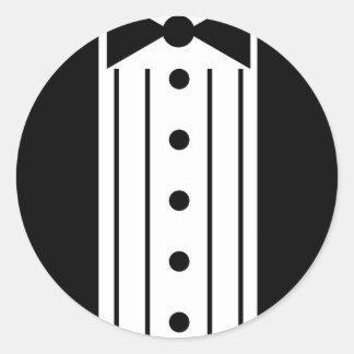 Tuxedo Ronde Sticker