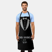 Tuxedo Schort (Gedragen)