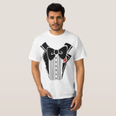 Tuxedo Shirt Black (Voorkant volledig)