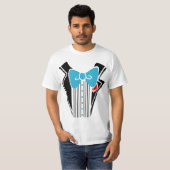 Tuxedo Shirt - Blauw Stropdas (Voorkant volledig)