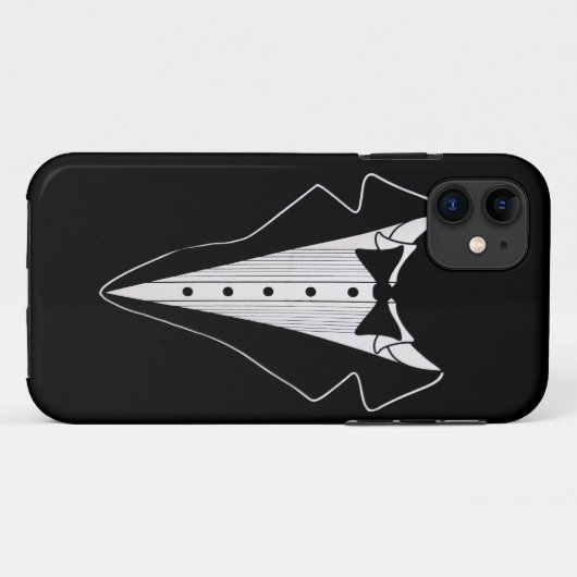 Tuxedo Shirt Case-Mate iPhone Case (Achterkant (horizontaal))
