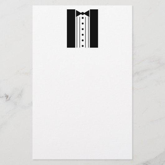 Tuxedo Stationery Briefpapier (Voorkant)