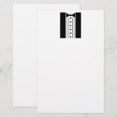 Tuxedo Stationery Briefpapier (Voorkant / Achterkant)