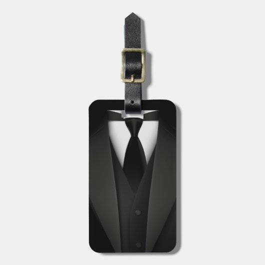 Tuxedo Suit Bagagelabel (Voorkant verticaal)