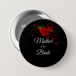 Tuxedo Suit/Bride Silhouette Moeder van de Bride Ronde Button 7,6 Cm