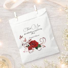 Tuxedo Suite & Bruid Silhouette Wedding Bedankzakje