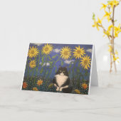 Tuxedo Sunset Kaart (Gele Bloem)
